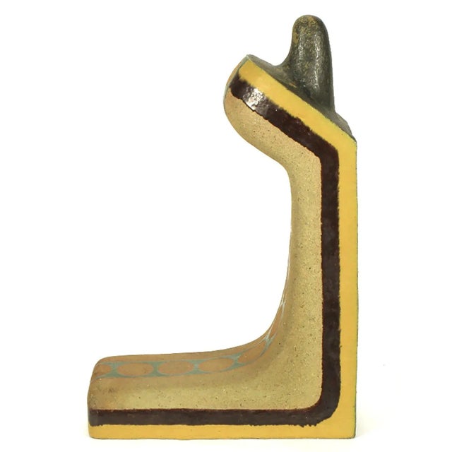 Abstract Tomiya Matsuda Parcel Glazed Ceramic Sculpture For Sale - Image 3 of 8