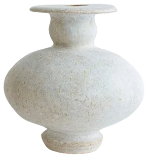 Blanco Calpide Bone Ve Vase by Raquel Vidal and Pedro