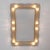 Mid-Century Modern Mid-Century Modern Italian Sculptural Backlit Mirror in Murano Glass and Brass, 2000s For Sale - Image 3 of 11