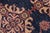 Southwestern Super Kazak Blue/Tan Wool Rug - 4'8'' X 6'1'' For Sale - Image 4 of 10