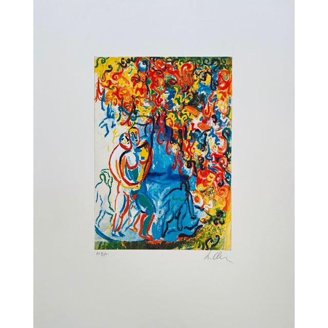 Pop Art Sandro Chia, Lithograph Italian Post Modernist Figurative Pop Art For Sale - Image 3 of 8