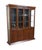 Hickory White Hickory White Banded Mahogany Contemporary Modern Asian Inspired 79" Lighted Display China Cabinet For Sale - Image 4 of 15