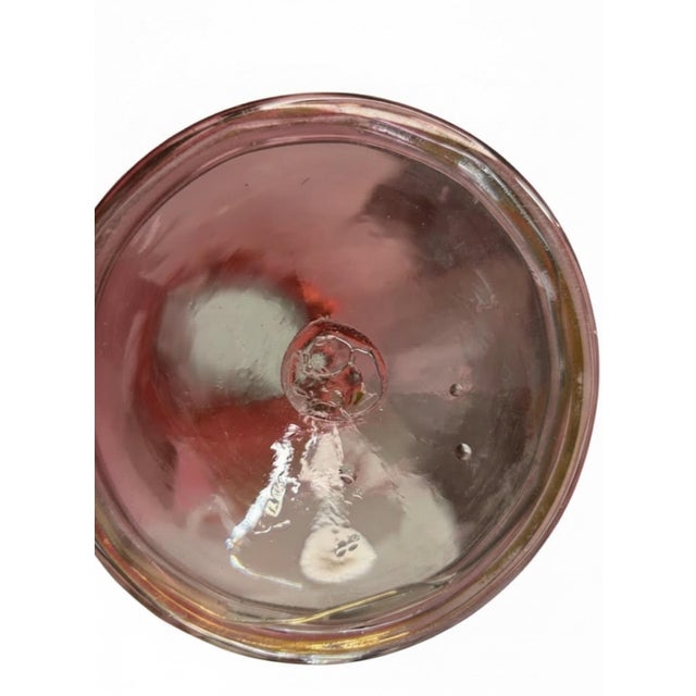 Magnificent 14" Antique Bohemian Cranberry Glass Mary Gregory Vases - Facing Pair For Sale - Image 11 of 11