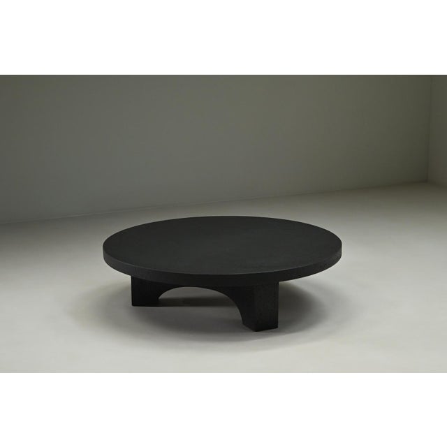 Vintage Dutch Brutalist Resin Stone Coffee Table, 1970s For Sale - Image 4 of 9