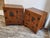 Vintage Chinese Elm Apothecary Nightstands / Bedside Cabinets - A Pair For Sale In New York - Image 6 of 18