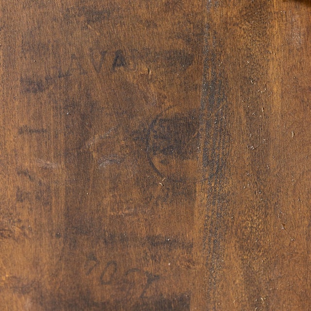 1950s Heywood-Wakefield Step Side Table in Havana Finish For Sale - Image 10 of 14