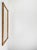 Gold Large Italian Rectangular Bamboo and Rattan Mirror, 1970s For Sale - Image 8 of 14