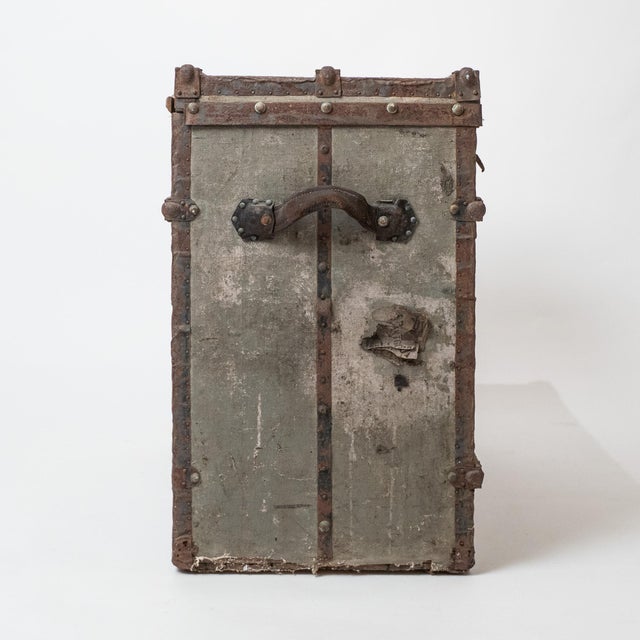 19th Century Scandinavian Railway Freight Trunk – Jönköping, Sweden For Sale - Image 14 of 14