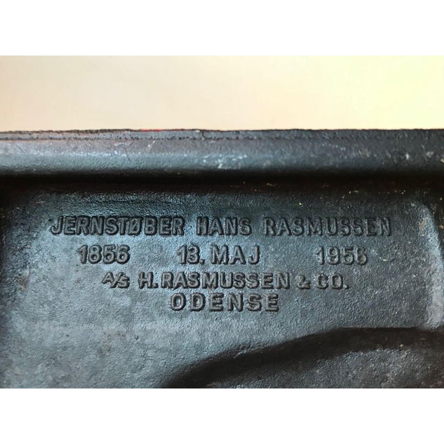 Naked Man Cast Iron Relief Wall Plaque by Jørgen Gudmundsen-Holmgreen for A/S H. Rasmussen & Co - Odense, 1956 For Sale - Image 6 of 9