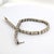 Mid 20th Century Vintage 14k White Gold Tennis Bracelet With Forty Brilliant Cut Diamonds ~4.5ctw For Sale - Image 5 of 9