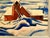 A Country Winter Watercolor Scene, by Claude Clark For Sale In San Francisco - Image 6 of 9