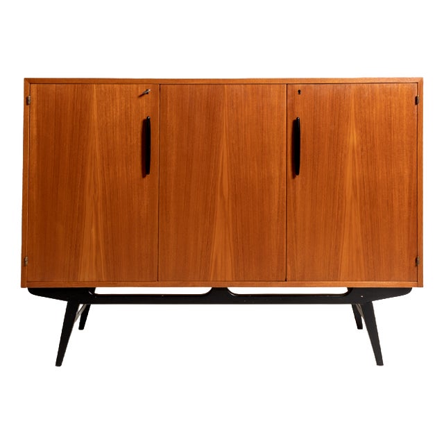 Swedish Teak Casino Highboard, 1950s For Sale