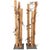Pair of 20th Century Asian Decorated Columns With Vines, Leaves For Sale - Image 13 of 13