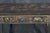 Vintage Chinoiserie Black Lacquered Floral Bird Writing Desk Library Table 35" For Sale - Image 17 of 18