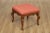 Rococo French Rococo Style Pair of Carved Stools For Sale - Image 3 of 12