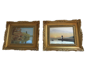 3D Photo Artworks, 1980s, Set of 2