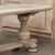 French Mid-Century Oval Trestle Table ~ Stripped Solid Oak For Sale In Dallas - Image 6 of 18
