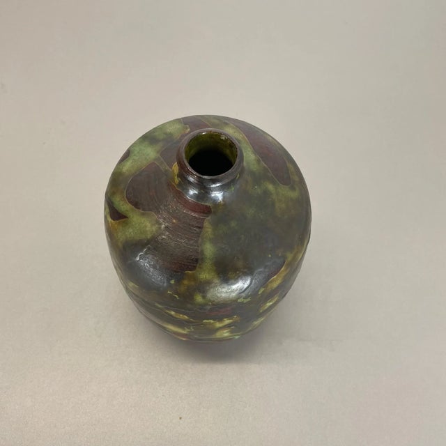 Ceramic XXL German Ceramic Studio Pottery Vase from Gerhard Liebenthron, 1960s For Sale - Image 7 of 18