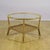 Round Bamboo and Rattan Coffee Table with Glass Top and Woven Shelf, 1950s For Sale - Image 3 of 9