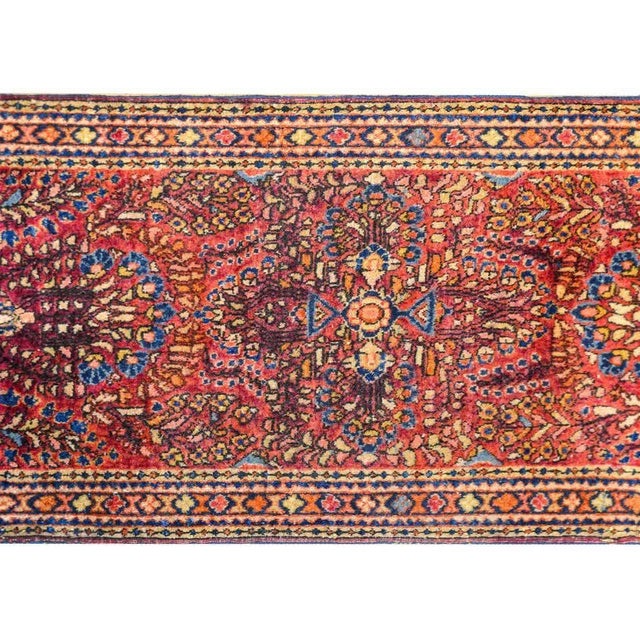 1920s Traditional Early 20th Century Sarouk Rug For Sale - Image 5 of 11