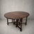 Vintage Oak Drop Leaf Dining Table, 1950s For Sale - Image 6 of 10