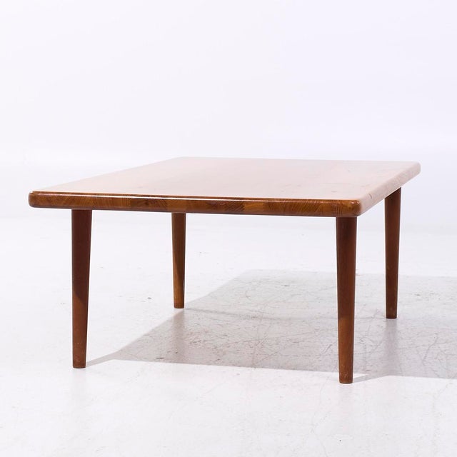 Mid 20th Century Danish Teak Coffee Table For Sale - Image 5 of 7