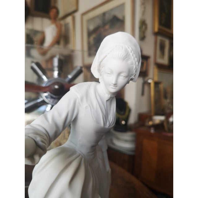 Cité De La Céramique Coedition Marie Antoinette Statue from Mouvements Modernes & Sévres, 1970s For Sale - Image 6 of 14