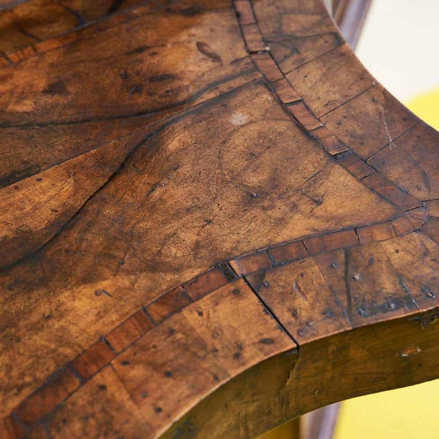 Wood Antique Cabinet in Walnut Veneer, 1900s For Sale - Image 7 of 18