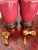 Late 20th Century Oxblood Red Glazed Ceramic Table Lamps, a Pair For Sale - Image 11 of 12