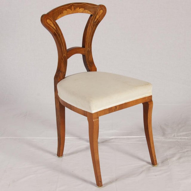 Antique Biedermeier Chairs, Vienna, Austria, 1820s-1830s, Set of 6 For Sale - Image 15 of 18