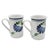 Dansk Vintage Dansk International Sage Song Coffee Mug Set – Scandinavian Floral 10oz Cups For Sale - Image 4 of 12