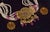Late 20th Century Natural 121.63Cts Tanzanite Uncut Diamond Pearl Ruby Tourmaline Solid 18k Gold Choker Necklace & Earrings Set, 3 Pieces For Sale In Dallas - Image 6 of 12