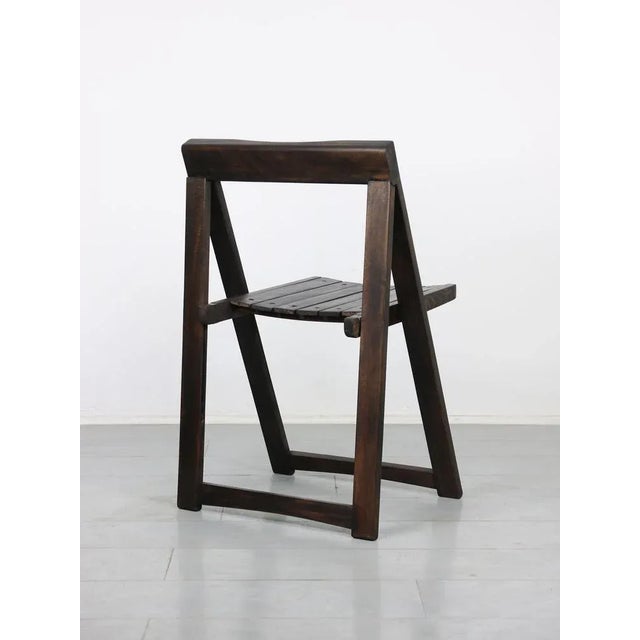 Vintage Trieste Folding Chair by Aldo Jacober for Bazzani For Sale - Image 6 of 18