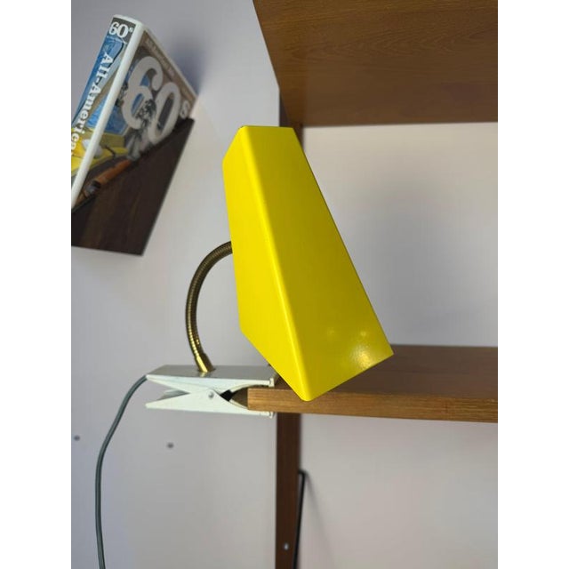 2000 - 2009 Yellow Gold Clamp Lamp by Hoso For Sale - Image 5 of 11