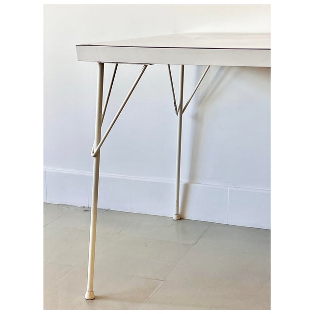 White Model 530 Table by Wim Rietveld for Gispen, 1950s For Sale - Image 8 of 18
