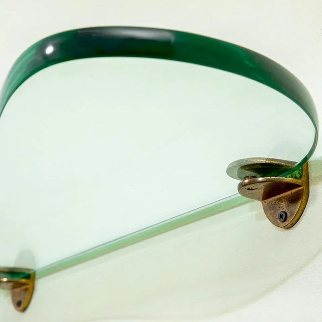 Hanging Glass Shelf from Cristal Art, 1950s For Sale - Image 4 of 7