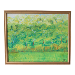 Vintage Signed Original Painting "Summer Breeze"