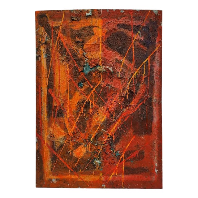Jesús García Tola, Composition, 20th Century, Mixed Media For Sale