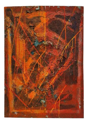 Jesús García Tola, Composition, 20th Century, Mixed Media
