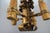 Metal Late 19th Century Medieval Gilt Wrought Iron Chandelier, 1890s For Sale - Image 7 of 18