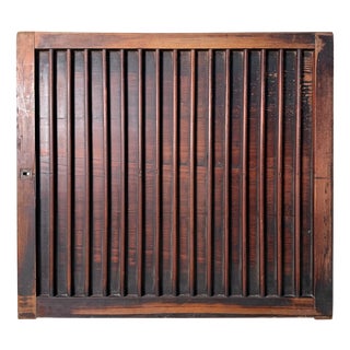 Antique Japanese Wooden Wall Decoration, 1890 For Sale