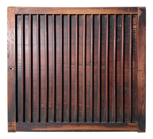 Antique Japanese Wooden Wall Decoration, 1890