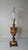 Vintage Banded Onyx Marble Urn Table Lamp With Stone Finial For Sale In West Palm - Image 6 of 13