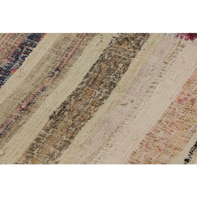 Rug & Kilim’s Oversized Modern Patchwork Kilim Rug With Polychromatic Patterns For Sale In New York - Image 6 of 10