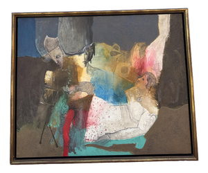 Antonio Collado, Paradoxa, 1990s, Oil Painting on Canvas