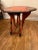 19th Century Colonial Drop Leaf Side Table With Hand Painted Tole Details, Half Serpentine Leafs, and Butterfly Supports For Sale In Lexington, KY - Image 6 of 13