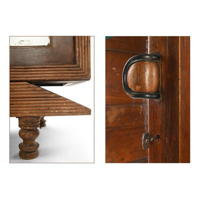 Wooden Display Case, 1940s, in Good conditions. Designed 1920 to 1949 This piece is designed in the style of the selected...