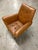 Vintage Cubist Leather Lounge Chair For Sale - Image 15 of 16