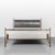 Mid-Century Modern Double Bed by Luigi Caccia Dominione for Azucena, 1954 For Sale - Image 3 of 10