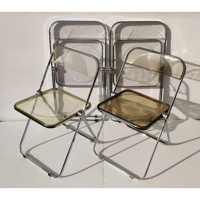 Plia Chairs from Kartell, 1970s, Set of 4 For Sale - Image 10 of 10